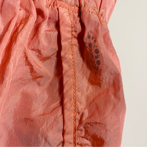 Free People Movement Womens Pink The Way Home Nylon Shorts Size Large - Picture 3 of 4